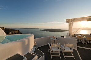 Balcony view - Kamares Apartments (Santorini)