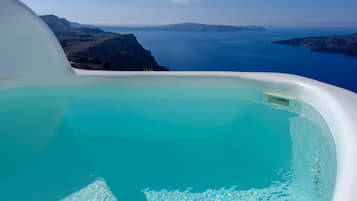 Apartment, 1 Bedroom (Cave, Outdoor Hot Tub) | Terrace/patio