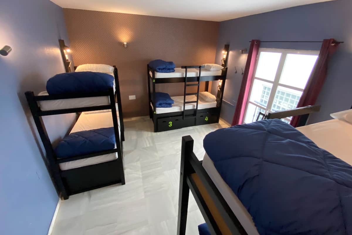 Select Comfort beds, blackout curtains, soundproofing, free WiFi