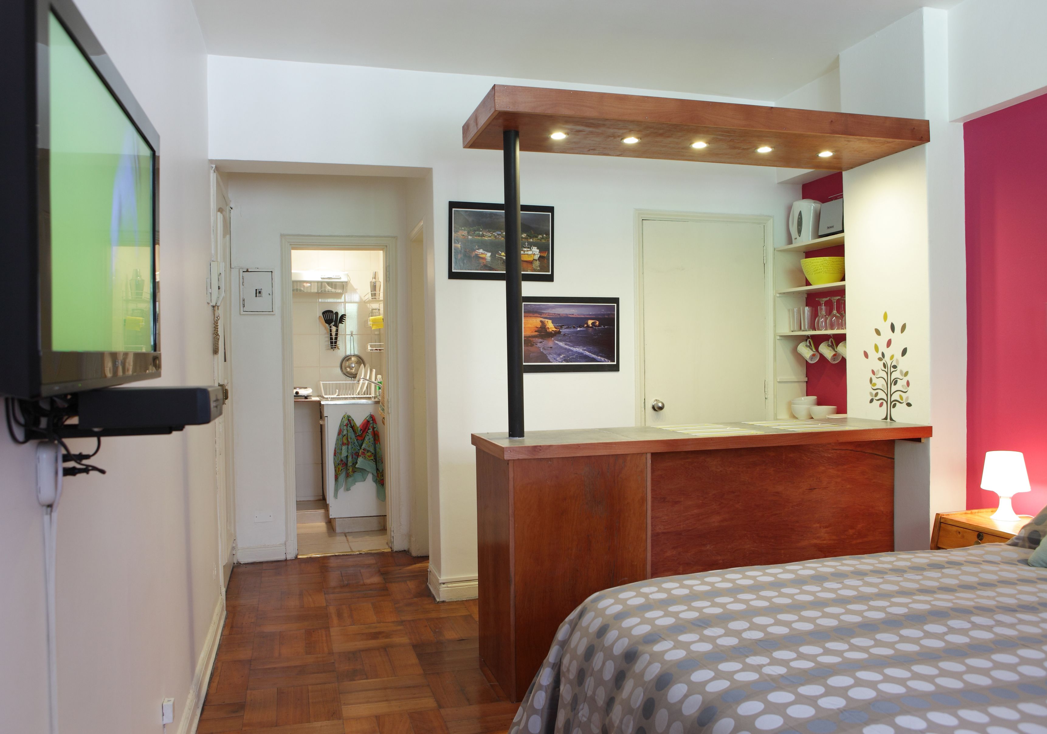 Standard Apartment (3 people) | Hypo-allergenic bedding, down comforters, in-room safe, blackout drapes