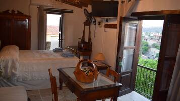 Panoramic Apartment, 1 Double Bed, City View | 1 bedroom, premium bedding, individually decorated