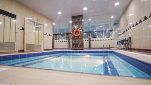 Indoor pool, outdoor pool