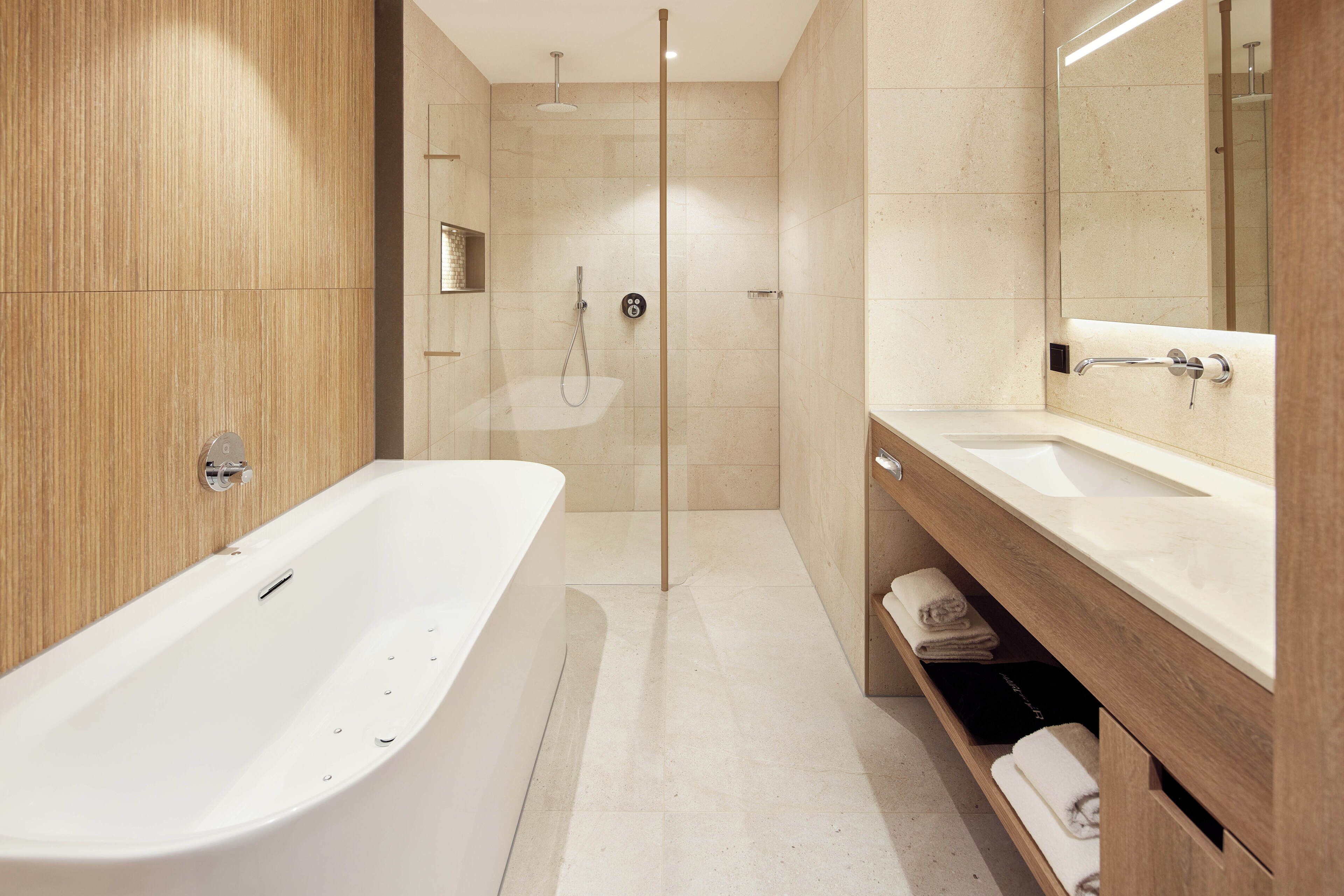 free toiletries, hair dryer, towels, soap