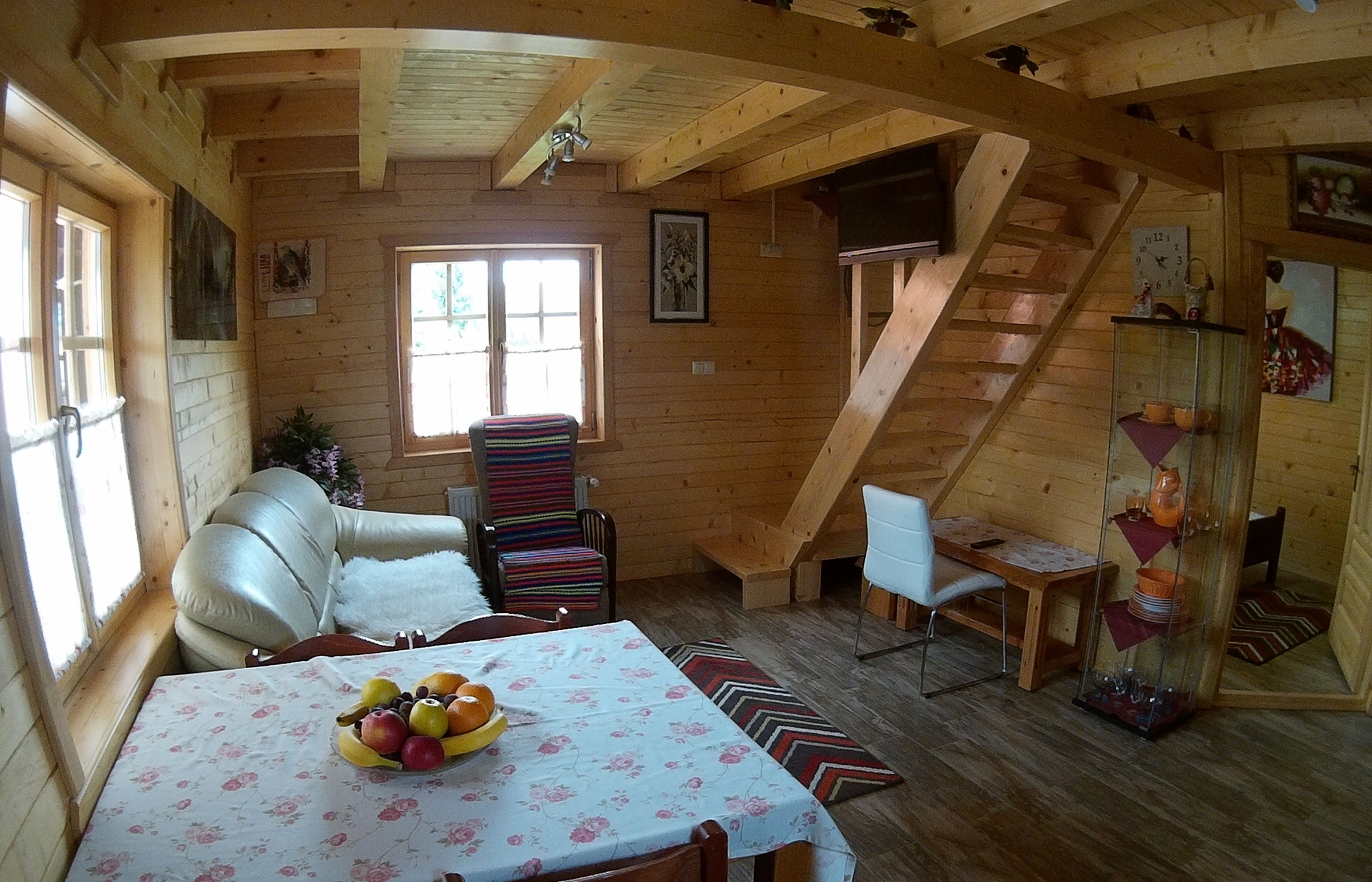 Maison, 3 chambres, balcon, vue montagne | Salle de séjour