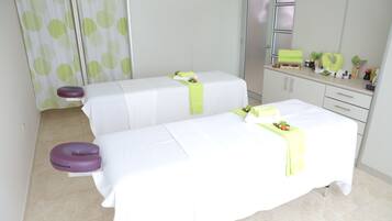 Aromatherapy, Swedish massages, body scrubs, facials