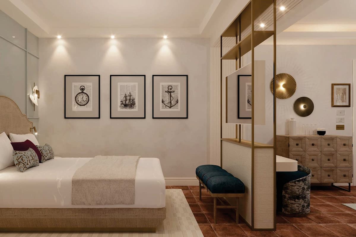 Chambre Double Supérieure, 1 grand lit | 1 chambre, minibar, coffres-forts dans les chambres, bureau