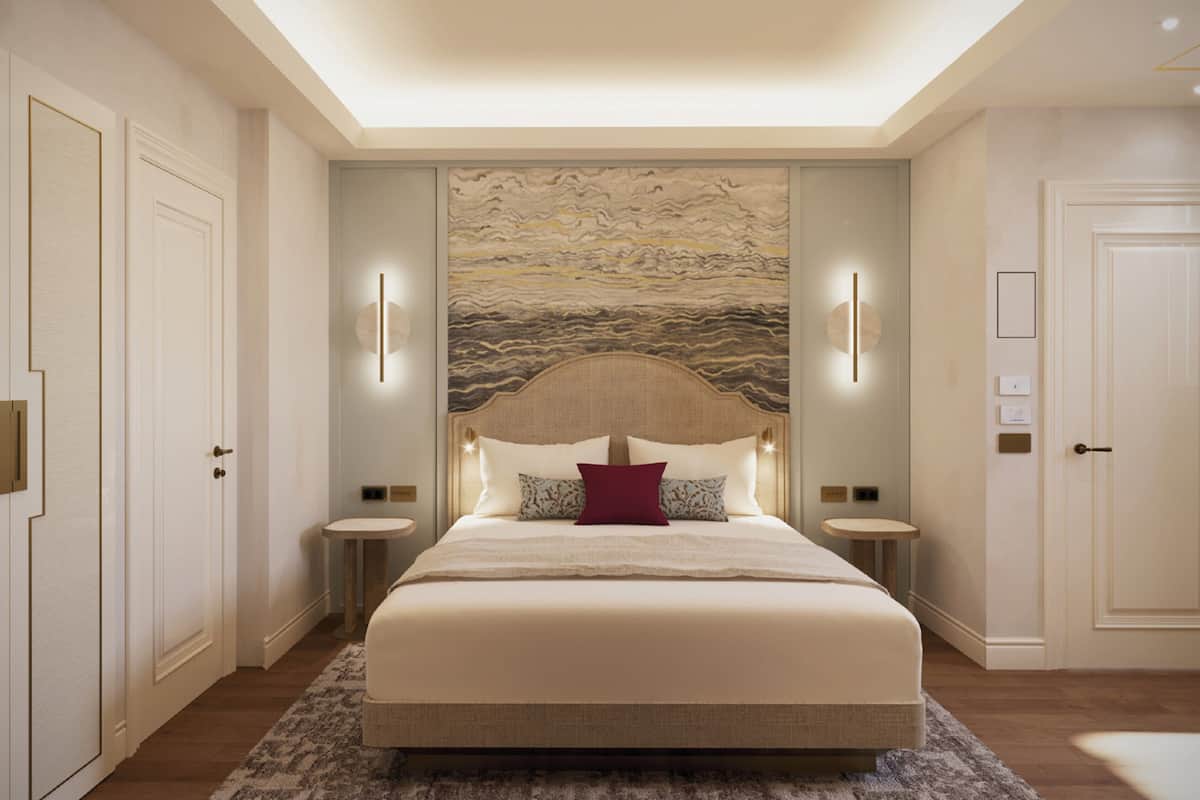 1 chambre, minibar, coffres-forts dans les chambres, bureau