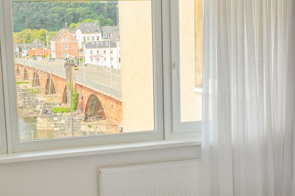 Comfort Double Room, River View | Desk, blackout drapes, iron/ironing board, free WiFi