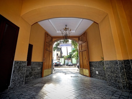Property entrance. Hotel Barbato