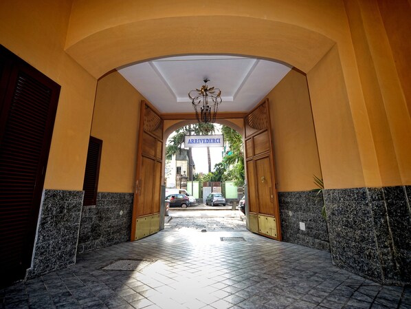 Ingresso della struttura