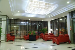 Sala de estar en el lobby