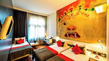 Bohem Superior Triple | Hypo-allergenic bedding, minibar, in-room safe, desk