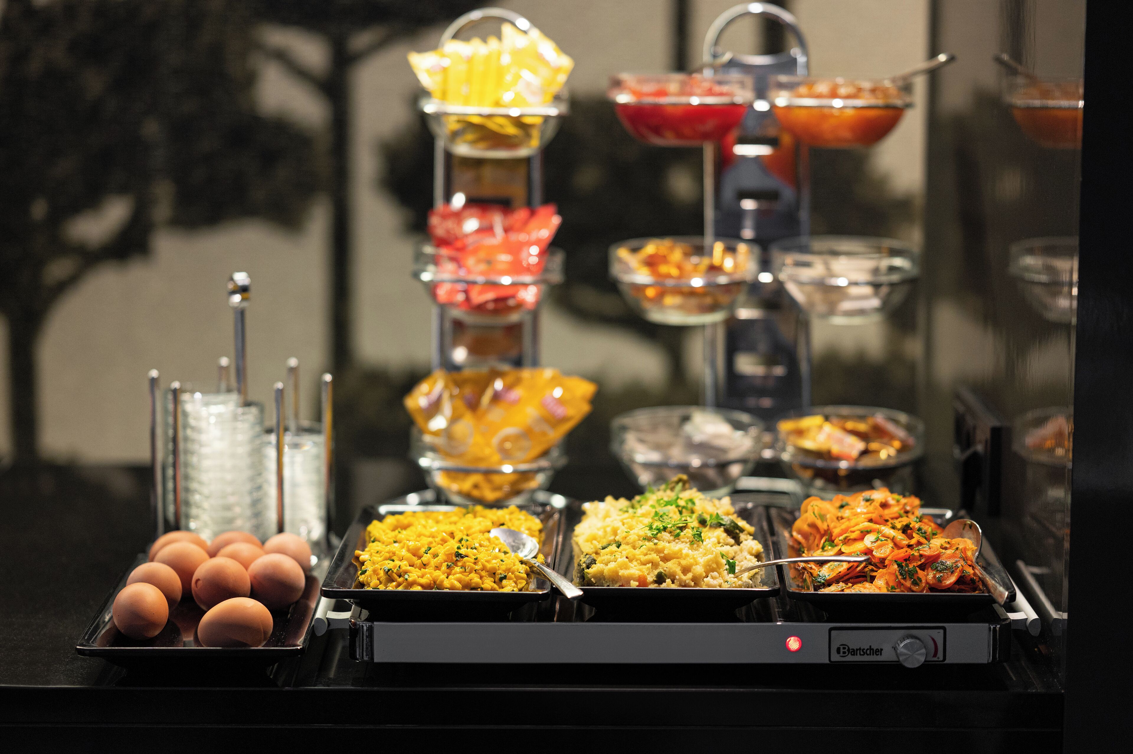 daily buffet breakfast (eur 15 per person)