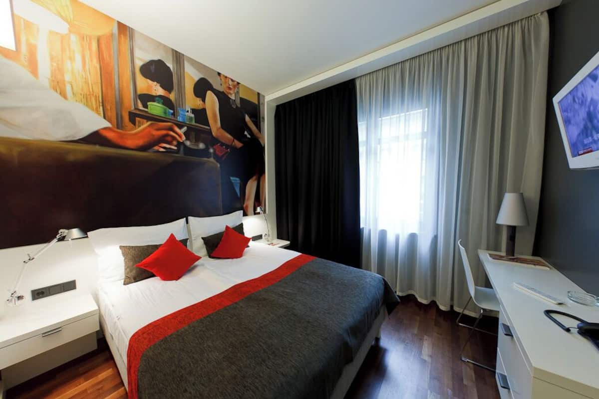 1 chambre, literie hypoallergénique, minibar