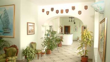 Sala de estar en el lobby