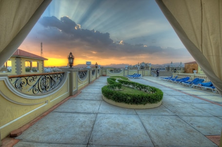 View from property. IL Mercato Splash Aqua Park