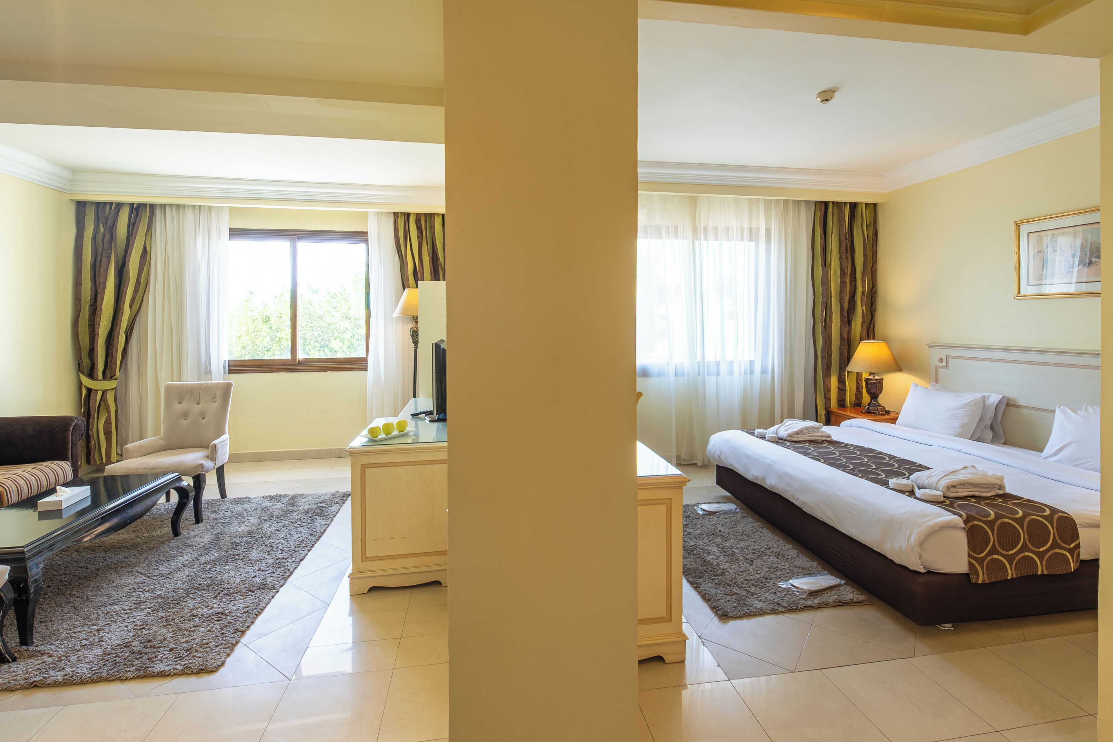 Couette en duvet d'oie, minibar, coffres-forts dans les chambres