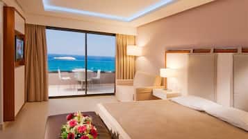 Superior Room, Sea View (Waterfront) | In-room safe, desk, blackout drapes, WiFi