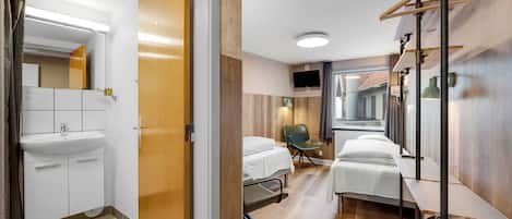Chambre avec lits jumeaux