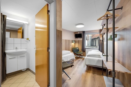 4 habitaciones, ropa de cama de alta calidad y colchones con pillow-top