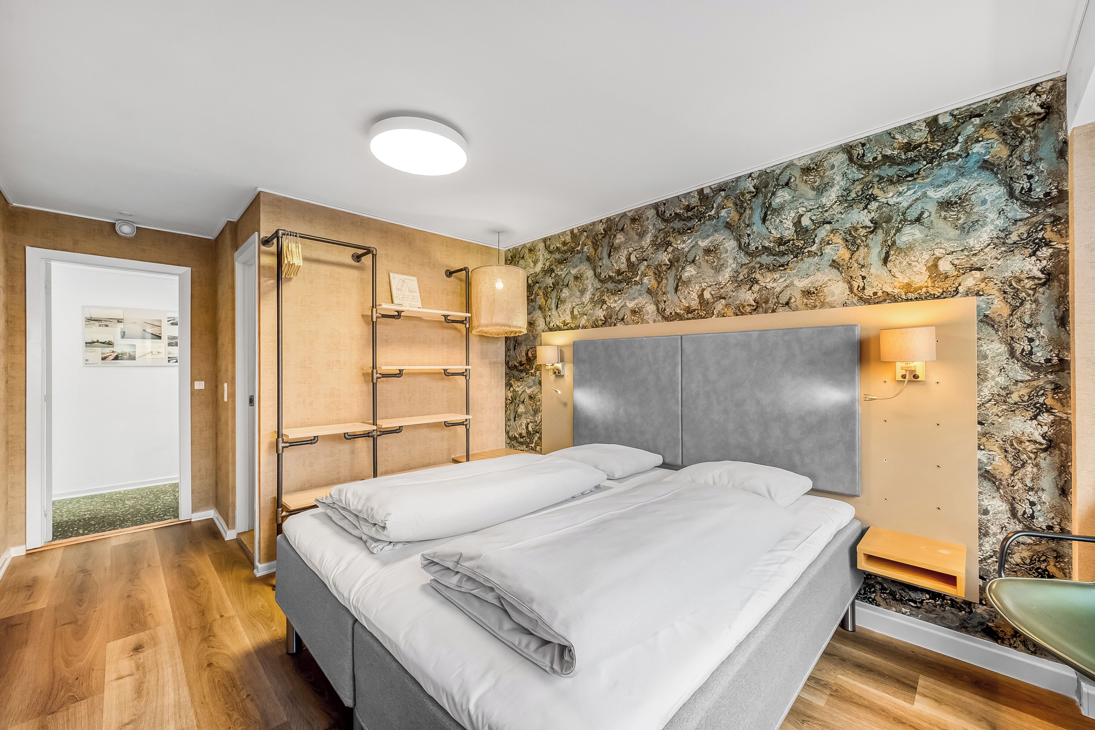 double room | premium bedding, pillow-top beds, iron/ironing board, free wifi