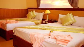 In-room safe, desk, blackout drapes, iron/ironing board