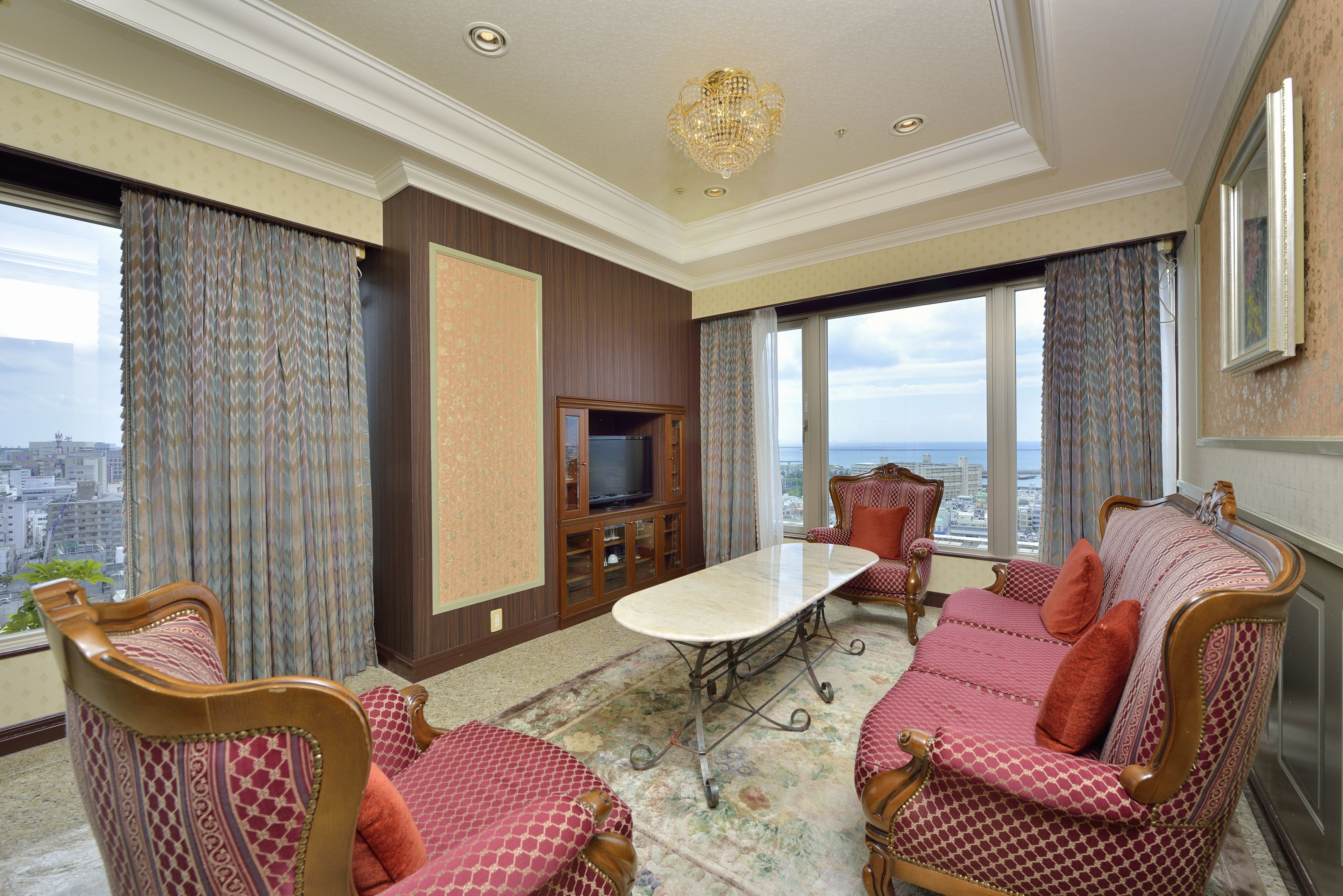 deluxe twin room | in-room safe, desk, blackout curtains, iron/ironing board