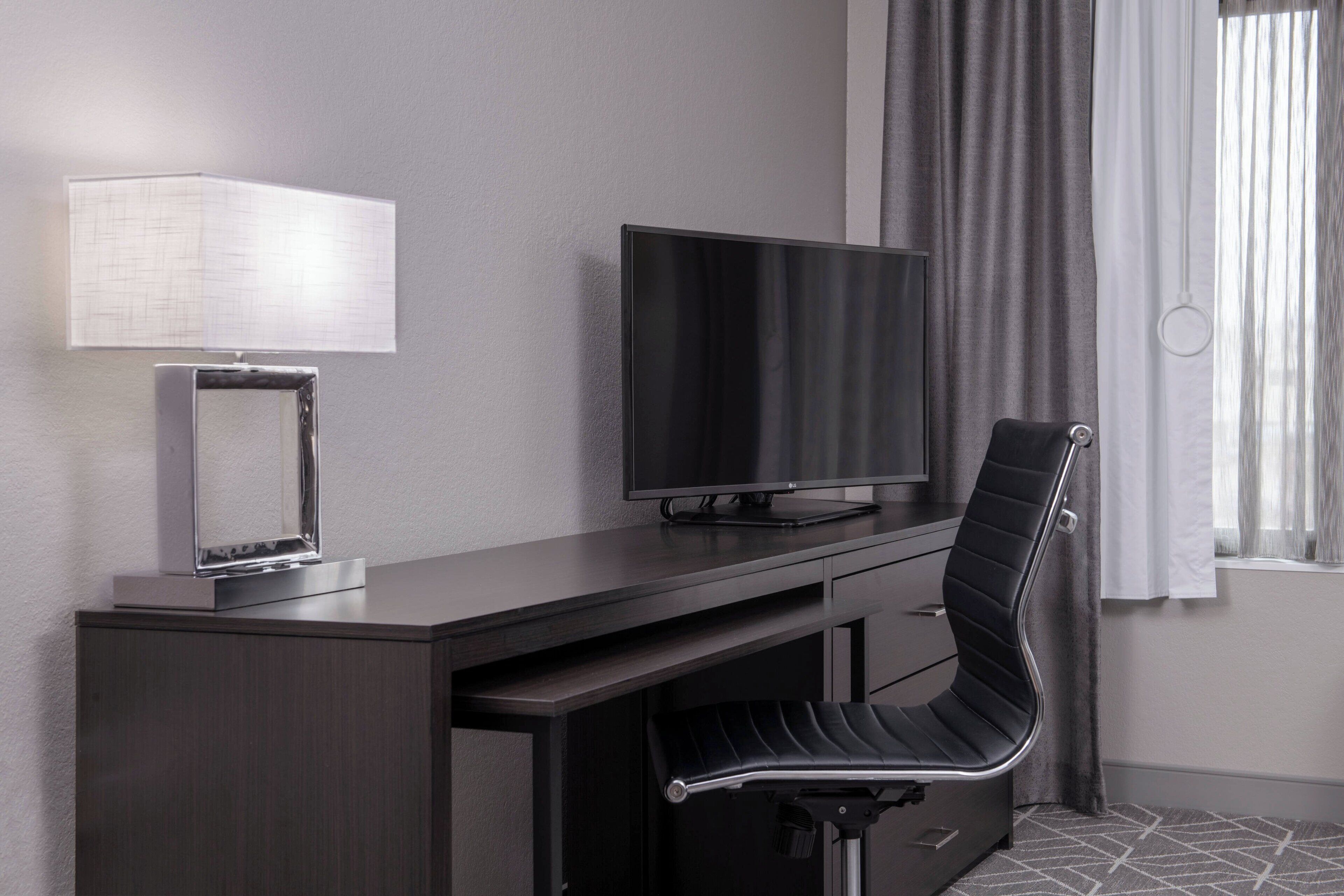 premium bedding, in-room safe, desk, blackout curtains