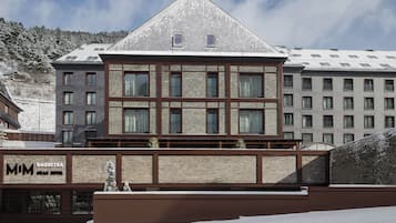 Voorkant van accommodatie