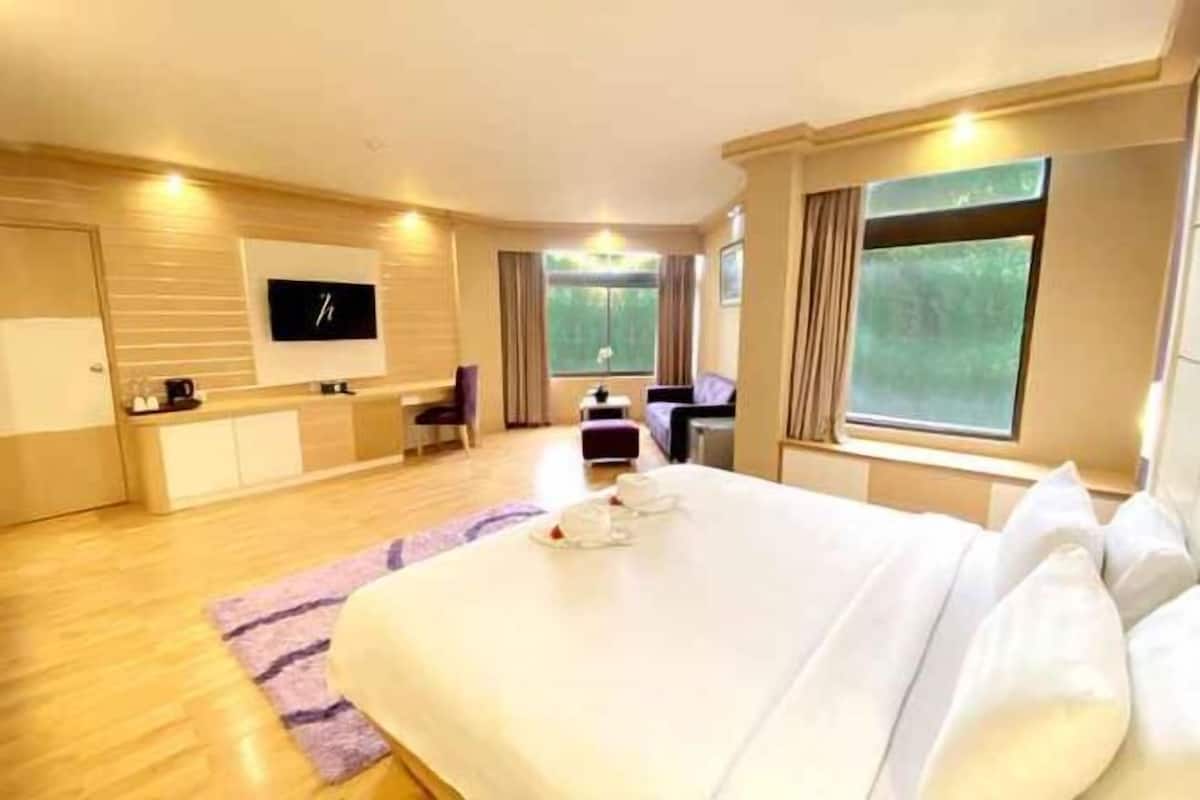 Desk, rollaway beds, free WiFi