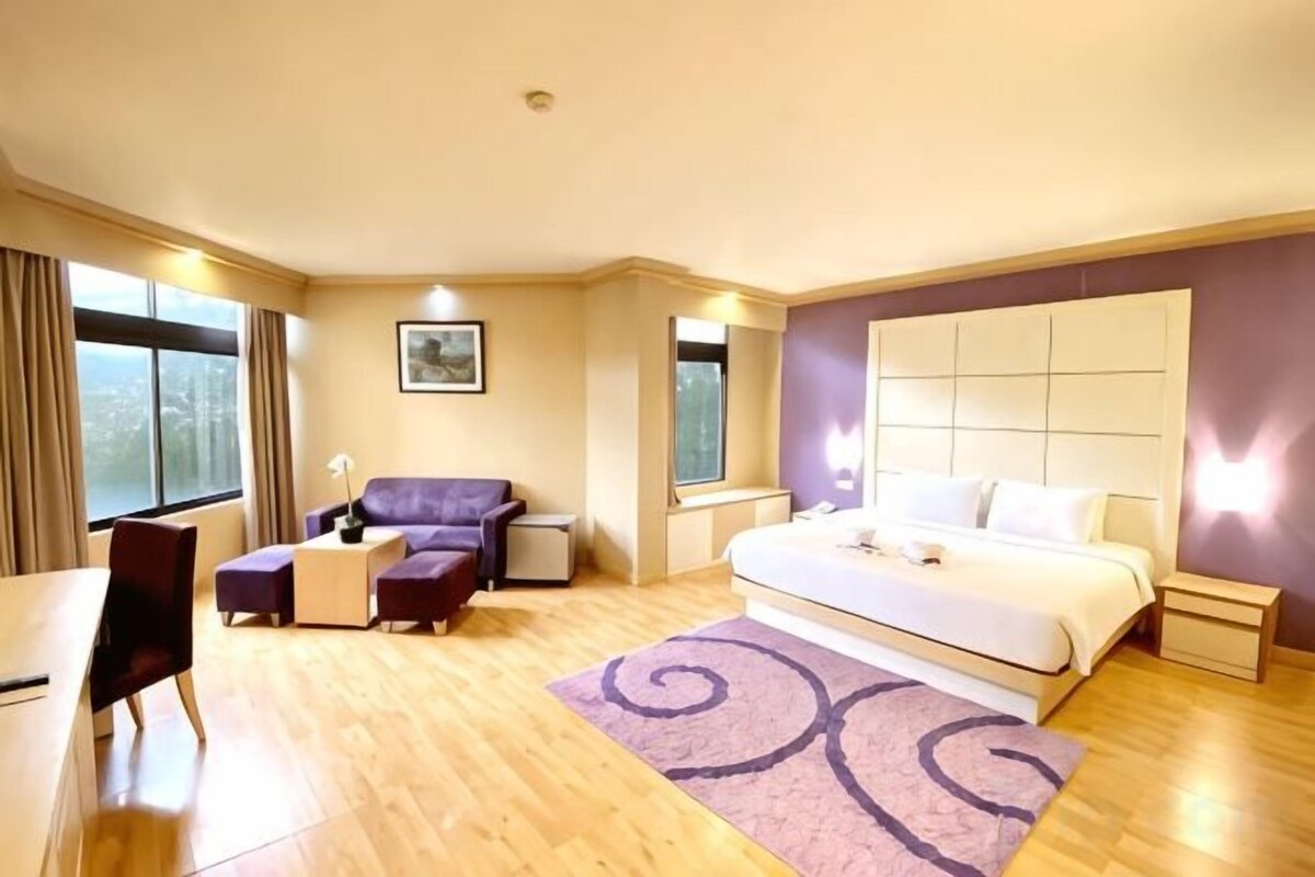 Desk, rollaway beds (surcharge), WiFi (free)