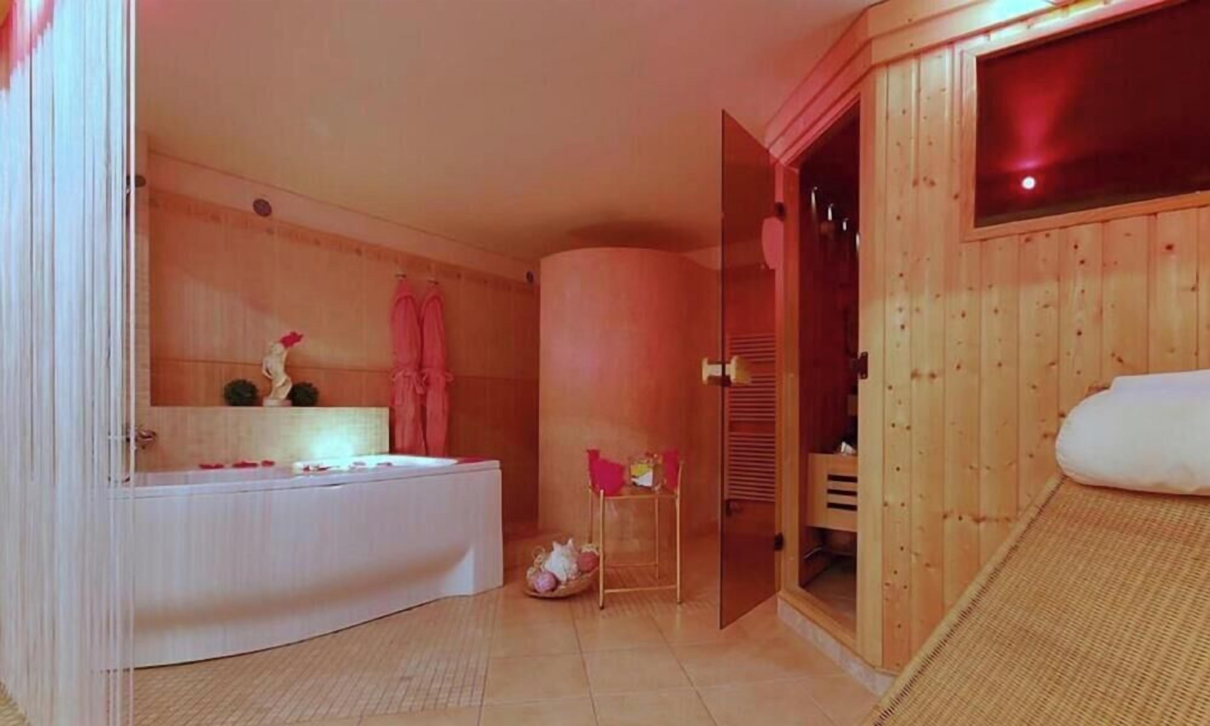 Hair dryer, towels