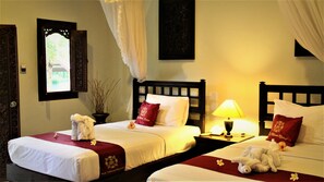 Superior Room, 1 King Bed, Garden View | Minibar, in-room safe, individually decorated, individually furnished - Bali Nibbana Resort (Seririt)
