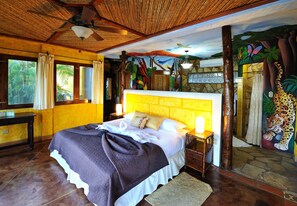 Premium bedding, minibar, in-room safe, blackout curtains - Hacienda Puerta Del Cielo Ecolodge & Spa (Nandasmo)