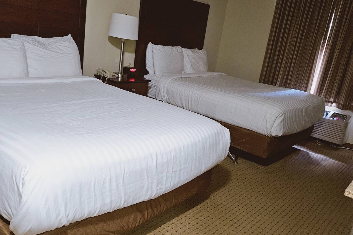 in-room safe, desk, laptop workspace, iron/ironing board