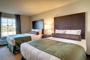 In-room safe, desk, laptop workspace, iron/ironing board - Cobblestone Inn & Suites - Bloomfield (Bloomfield)