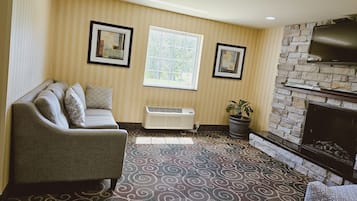 Sala de estar en el lobby
