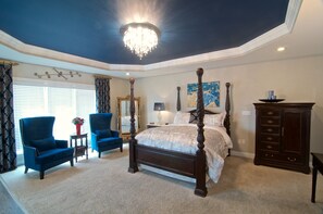 Suite Romantica, 1 letto queen, idromassaggio (Southern Grace Suite) | Vasca idromassaggio privata