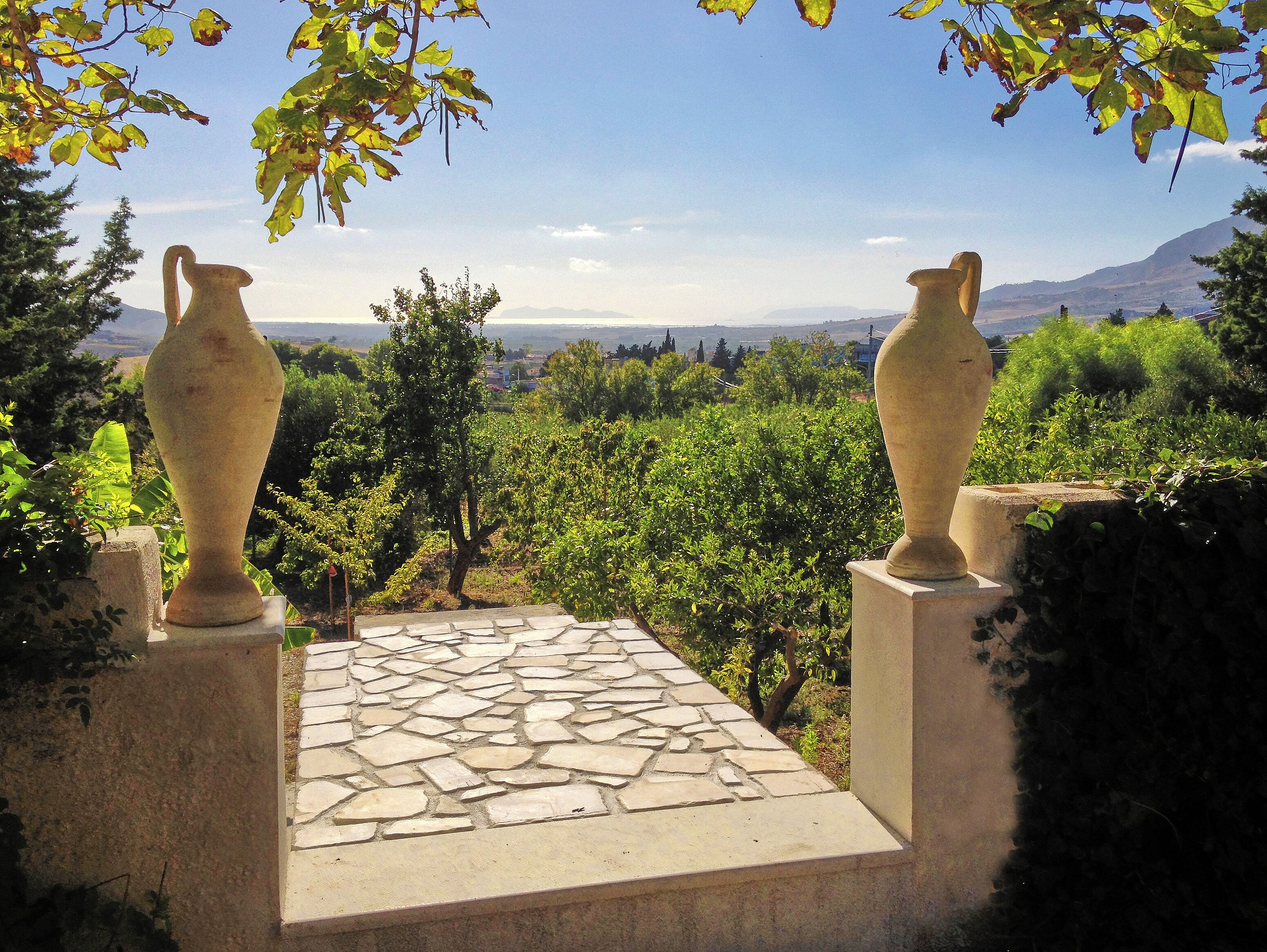 Vista al jardín