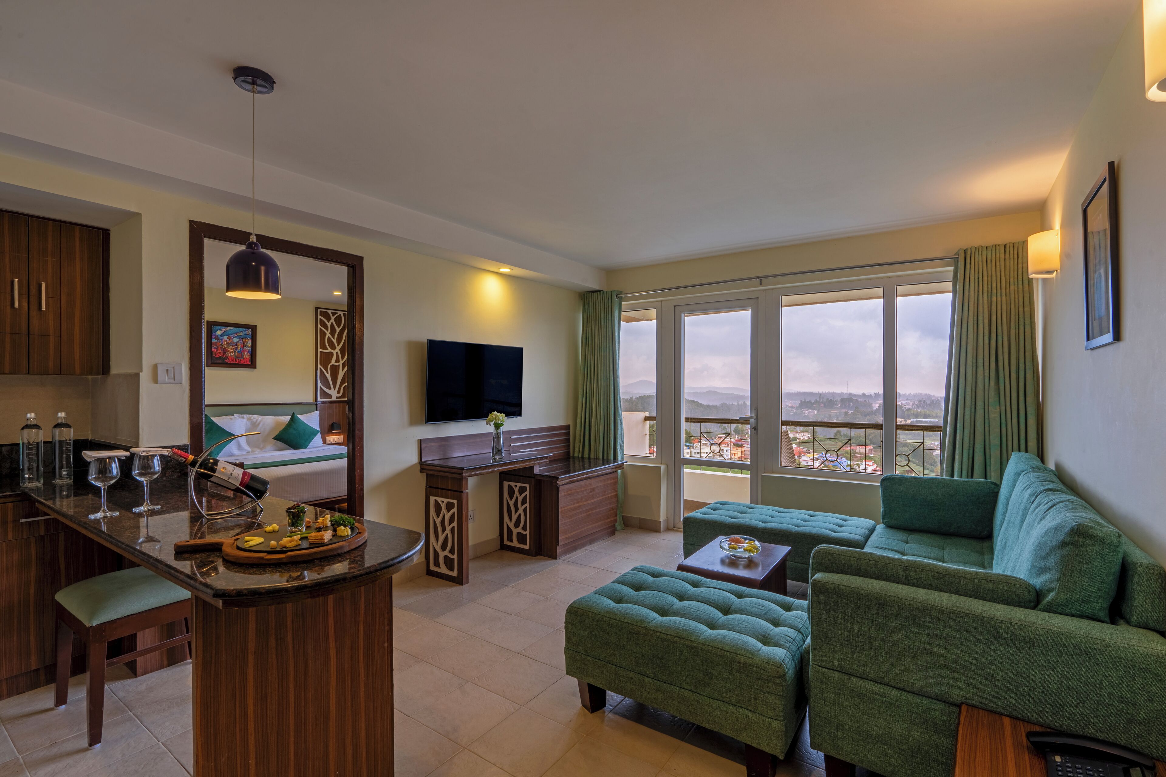 2 Bed Room Family suite With Valley View And Balcony | View from room