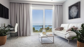 En 26-tommers LCD-TV med Parabol-TV samt TV