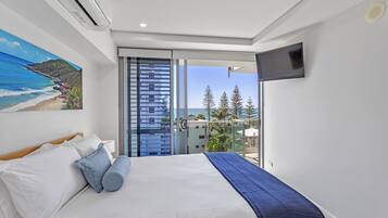 1 bedroom, laptop workspace, soundproofing, iron/ironing board