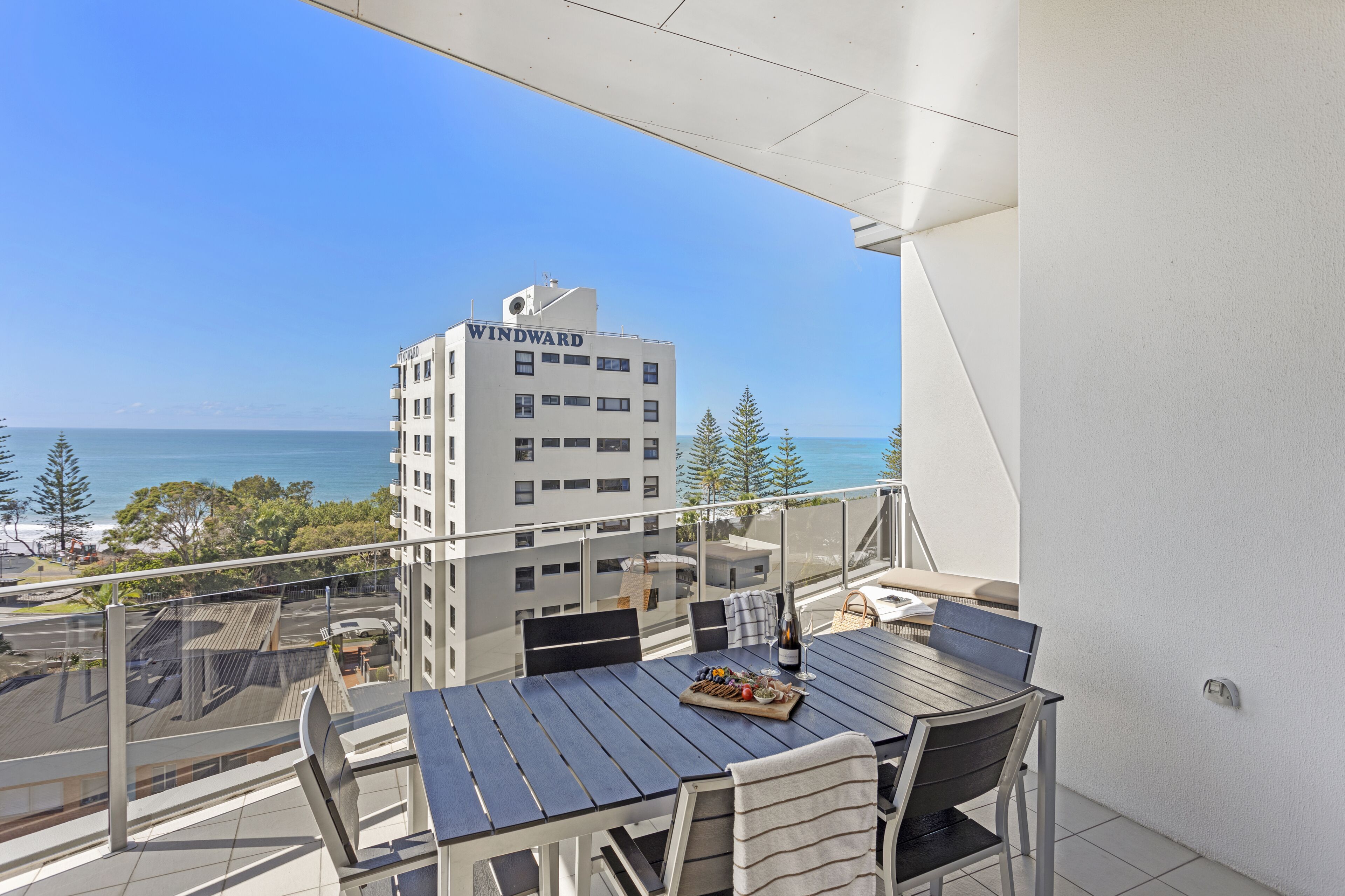 Appartement, 2 chambres, vue océan (Top Floor) | Terrasse/Patio