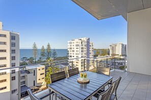 2 Bedroom Top Floor Ocean View Apartment | View from room - Coco Mooloolaba (Mooloolaba)