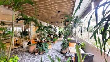 Breakfast served, local and international cuisine