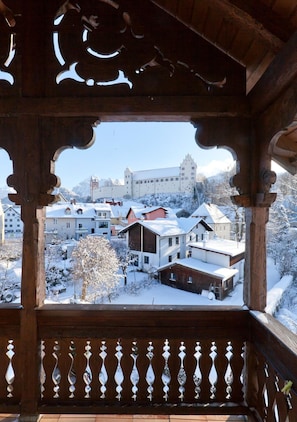 Balcony - Villa Fantasia Budget Boutique Hotel (Fuessen)