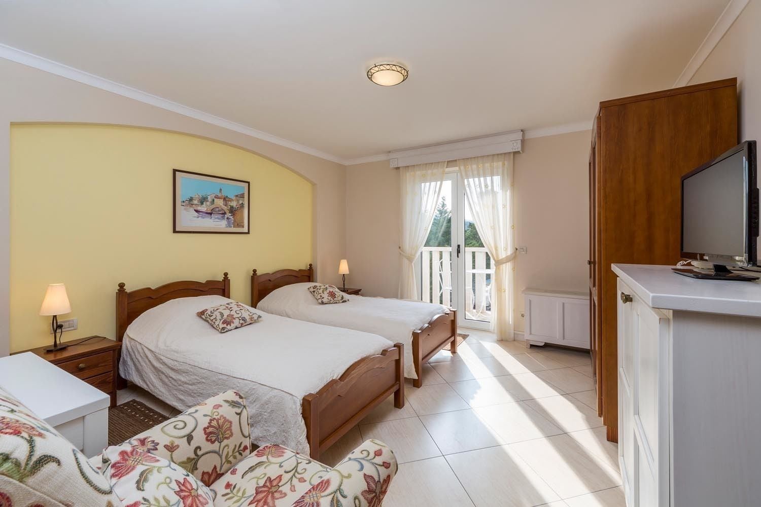 Double Room, Balcony, Park View | Premium bedding, down duvets, minibar, in-room safe