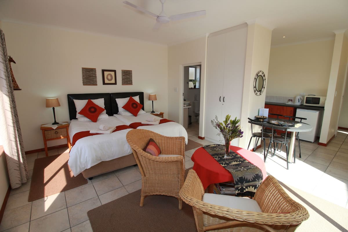 Chambre Deluxe Double ou avec lits jumeaux (Bokmakierie) | Vue de la chambre