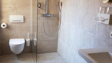 Family Room (for 3) | Bathroom | Free toiletries, hair dryer, towels