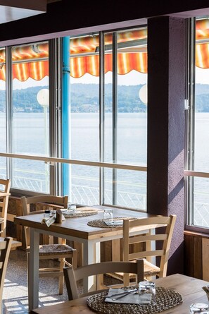 Italienske retter, uteservering